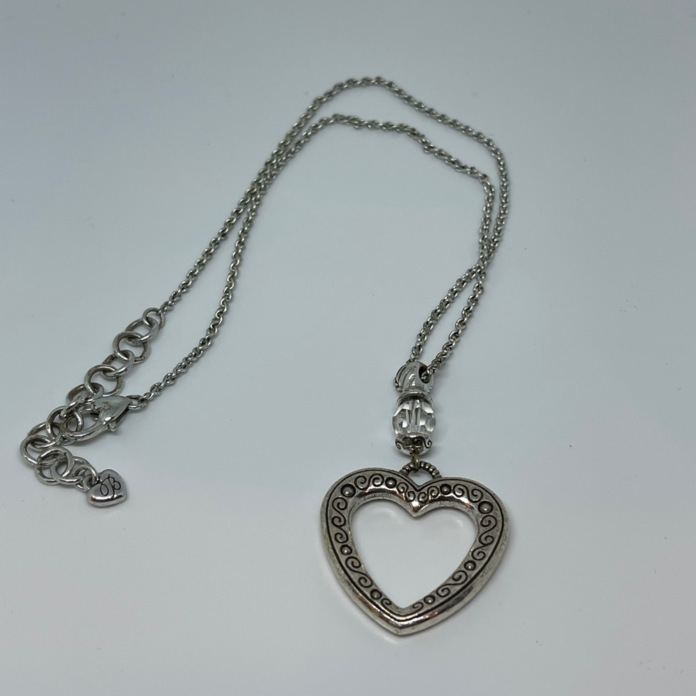 BRIGHTON NECKLACE-♥️Heart & Gem stone NWOT